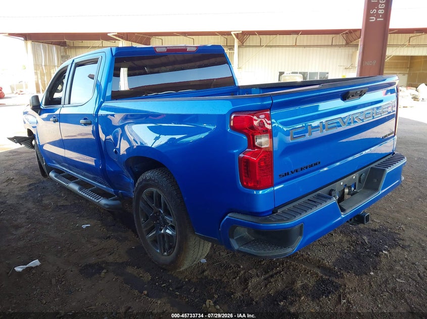 Vin: 3gcpabek3tg178521, lot: 46232433, chevrolet silverado 1500 2wd  short bed custom 20263