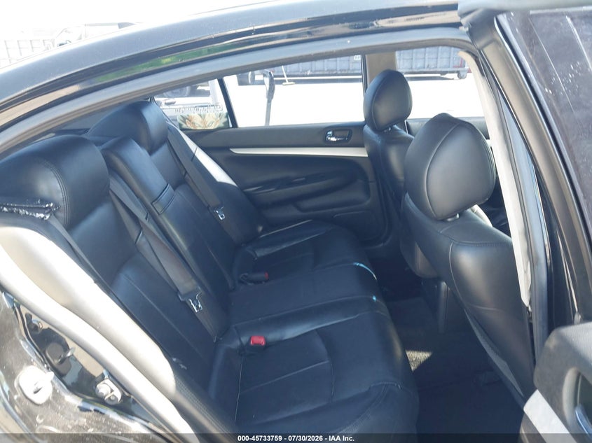 2009 INFINITI G37 auction photo 8