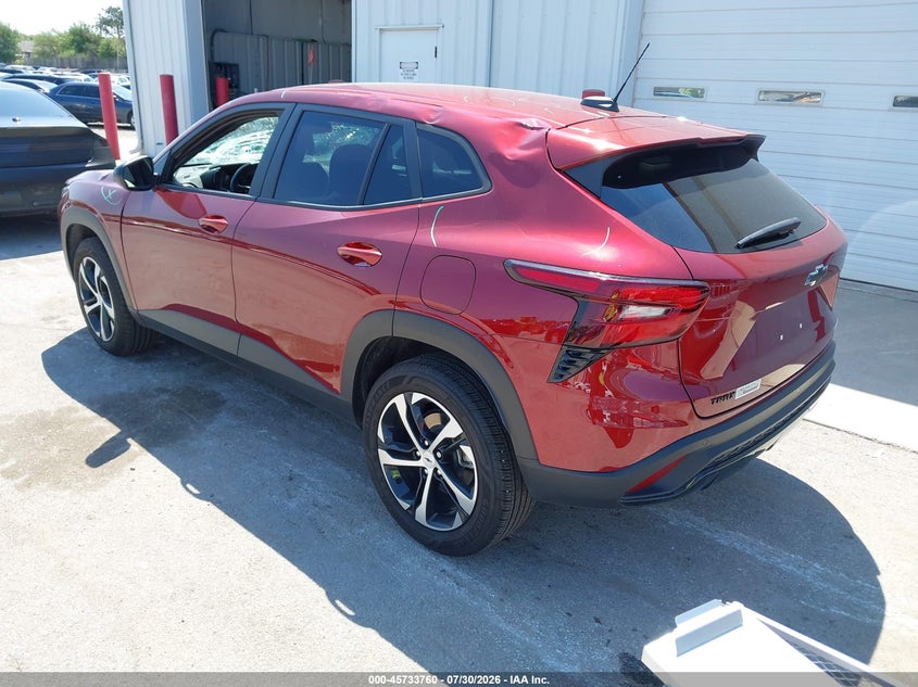 Vin: kl77lgep1sc138293, lot: 46232459, chevrolet trax fwd 1rs 20253