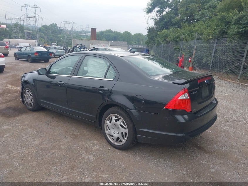 Vin: 3fahp0haxbr245814, lot: 46232461, ford fusion se 20113