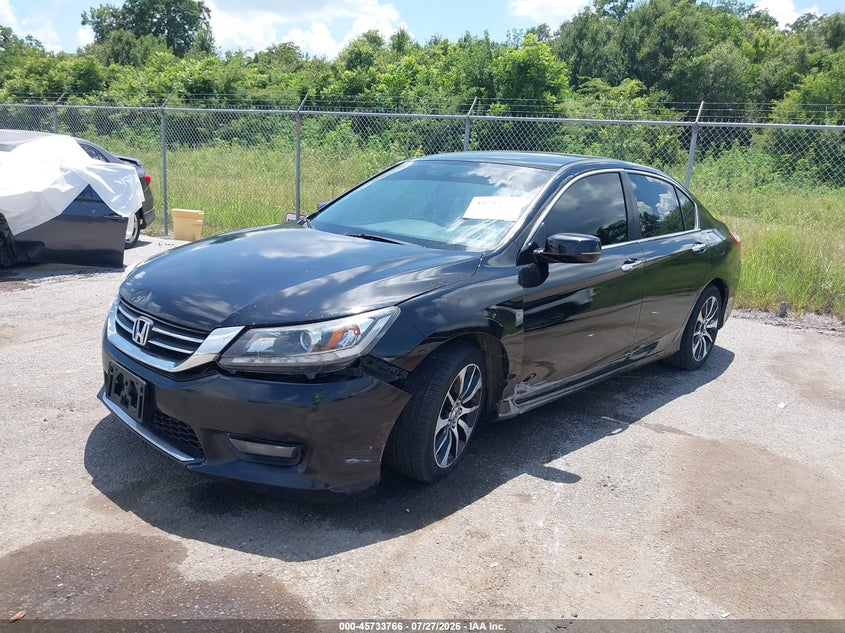 2014 Honda Accord, Left Side, IAAI, VIN 1HGCR2F54EA807531 — photo 2