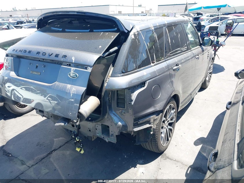 Vin: salwr2rv0ja811358, lot: 46232476, land rover range rover sport hse 20184