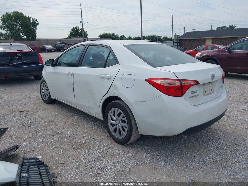 Vin: 5yfburhe7jp839524, lot: 46232481, toyota corolla le 20183