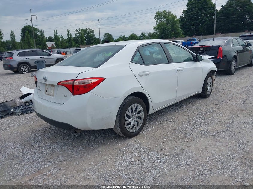 Vin: 5yfburhe7jp839524, lot: 46232481, toyota corolla le 20184