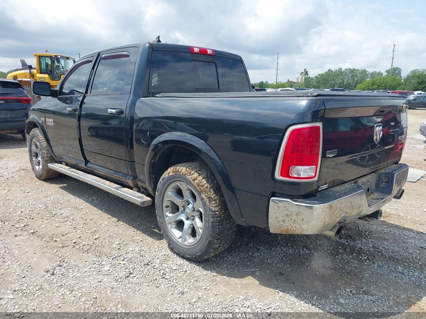 Vin: 1c6rr7nt2gs196800, lot: 46232489, ram 1500 laramie 20163