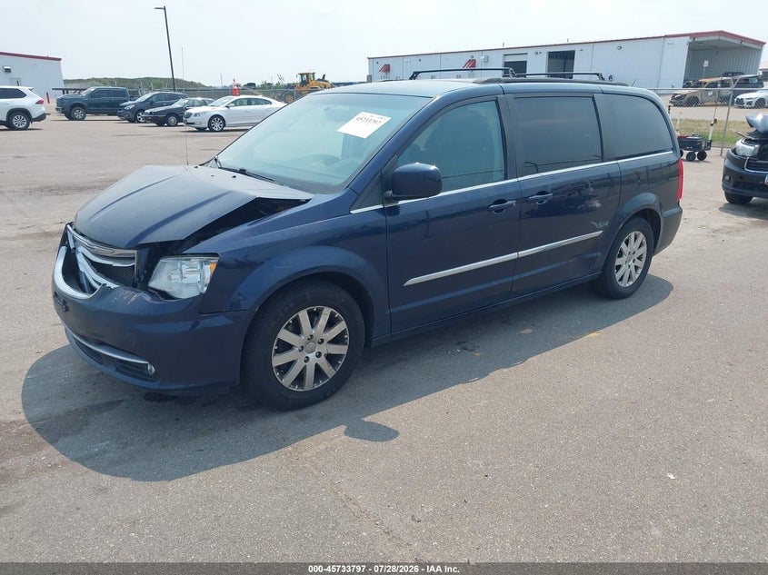 Vin: 2c4rc1bg3fr644251, lot: 46232496, chrysler town & country touring 20152