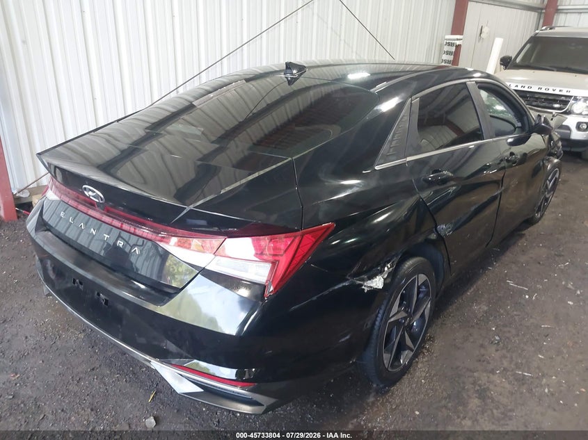 Vin: kmhln4ag8mu139093, lot: 46232503, hyundai elantra sel 20214