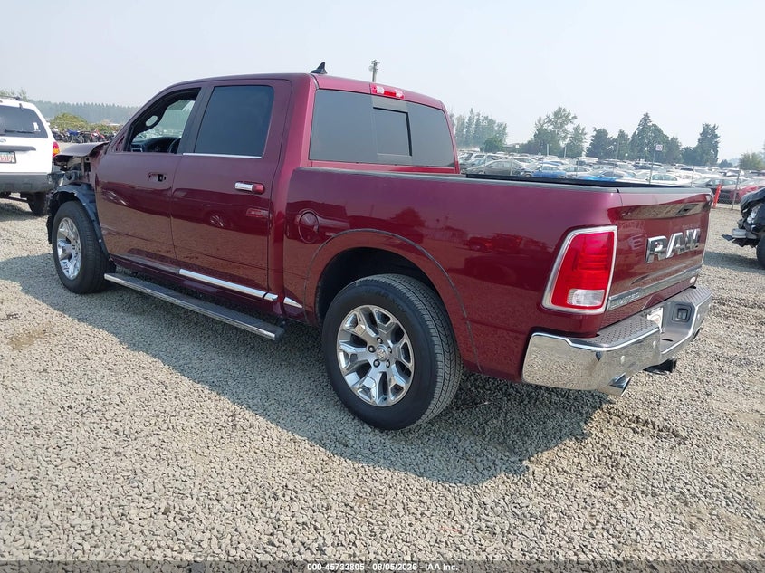 Vin: 1c6rr7pm5gs421264, lot: 46232504, ram 1500 longhorn limited 20163