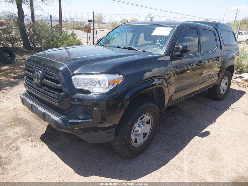 Vin: 5tfax5gn0jx123613, lot: 46232506, toyota tacoma sr 20182