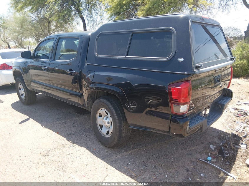Vin: 5tfax5gn0jx123613, lot: 46232506, toyota tacoma sr 20183