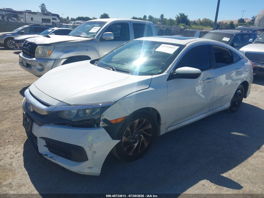 Vin: 2hgfc2f75gh522762, lot: 46232512, honda civic ex 20162