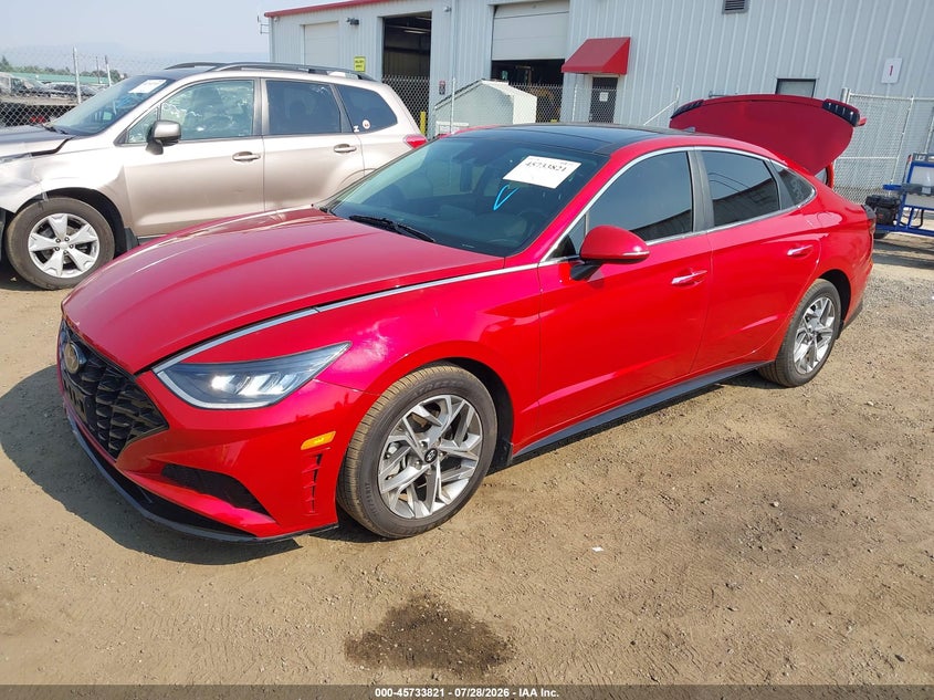Vin: 5npef4ja5mh088667, lot: 46232520, hyundai sonata sel 20212