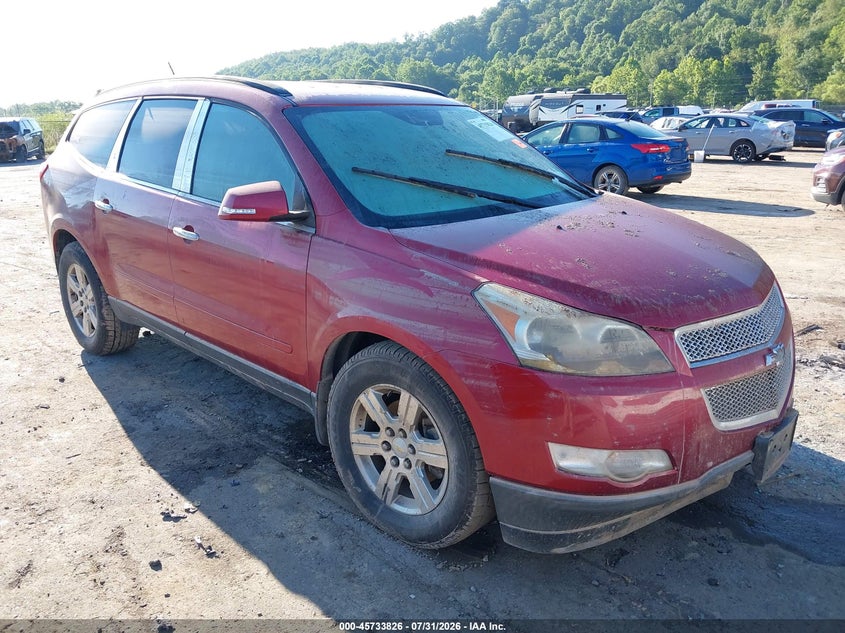 Vin: 1gnkvged0cj422144, lot: 46232525, chevrolet traverse lt w/1lt 2012 img_1