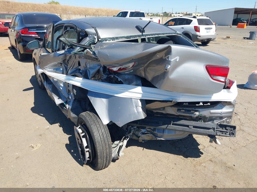 Vin: 3kpa24ad8ne434348, lot: 46232535, kia rio s 20223