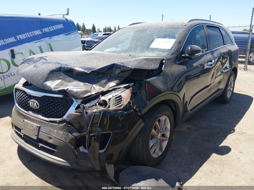 Vin: 5xypgda56gg174171, lot: 46232559, kia sorento 3.3l lx 20162