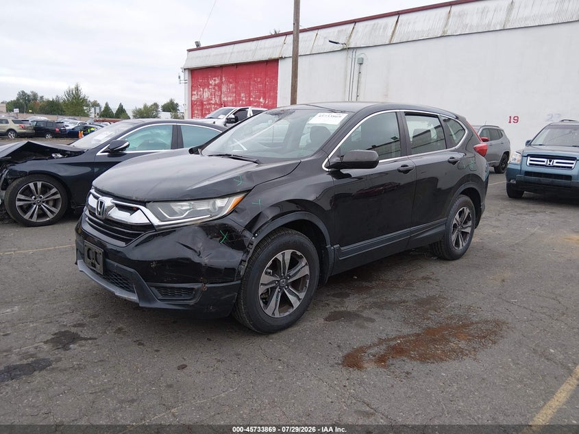 Vin: 2hkrw6h37jh212728, lot: 46232568, honda cr-v lx 20182