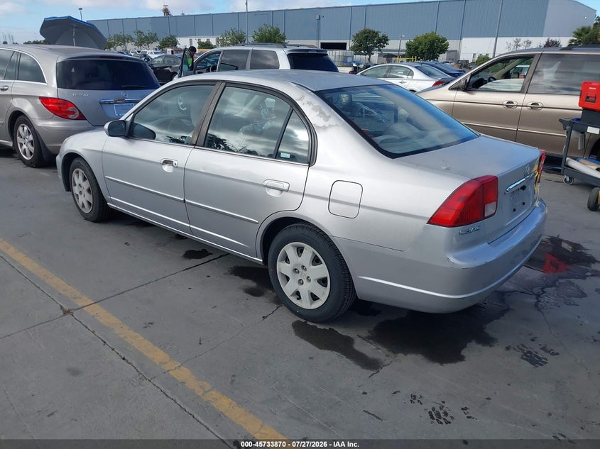 2001 HONDA CIVIC auction photo 3