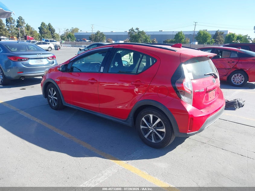 Vin: jtdkdtb39j1602591, lot: 46232579, toyota prius c one 20183