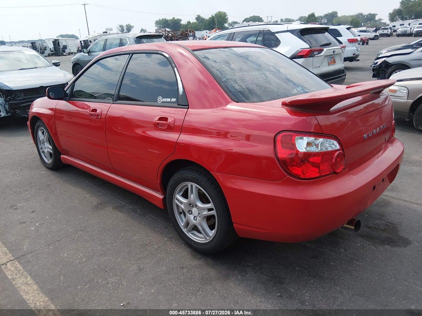 2005 SUBARU IMPREZA auction photo 3