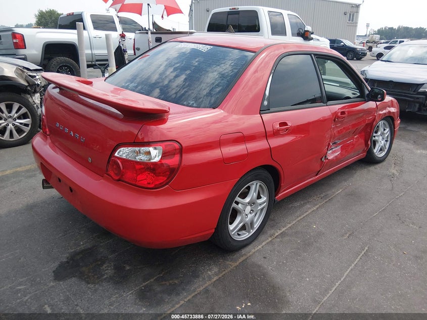2005 SUBARU IMPREZA auction photo 4