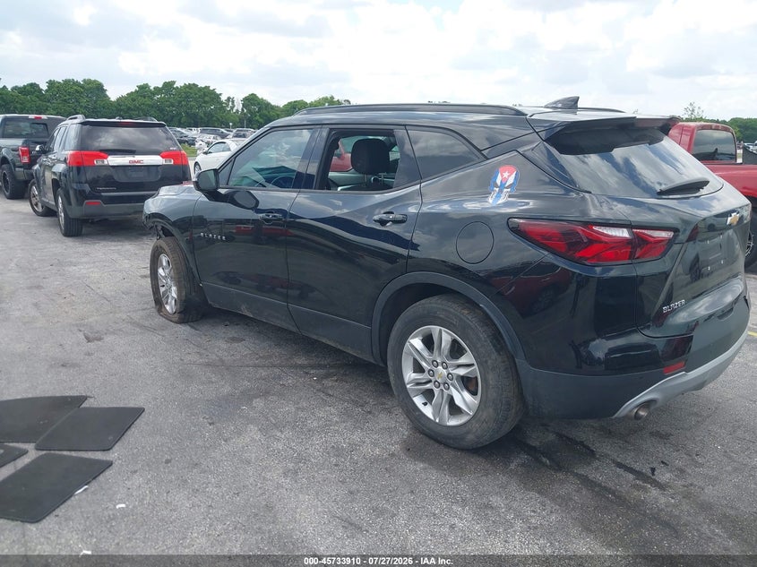 Vin: 3gnkbbra8ls572755, lot: 46232609, chevrolet blazer fwd 1lt 20203