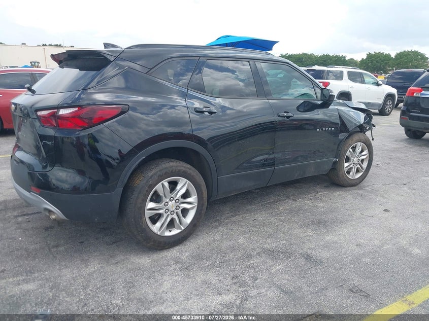 Vin: 3gnkbbra8ls572755, lot: 46232609, chevrolet blazer fwd 1lt 20204