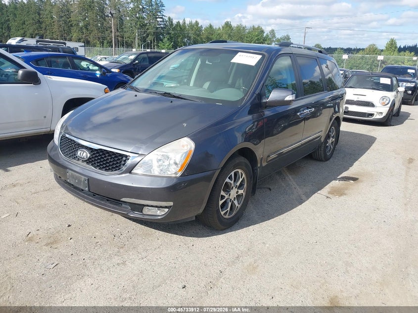 Vin: kndmh4c78e6576014, lot: 46232610, kia sedona ex 20142