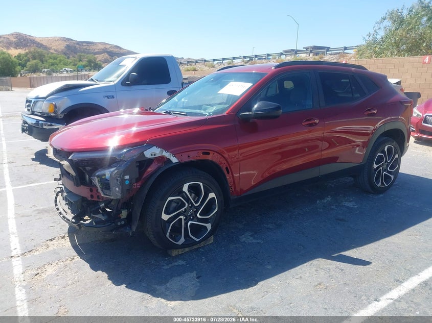 Vin: kl77lje29rc001663, lot: 46232615, chevrolet trax fwd 2rs 20242
