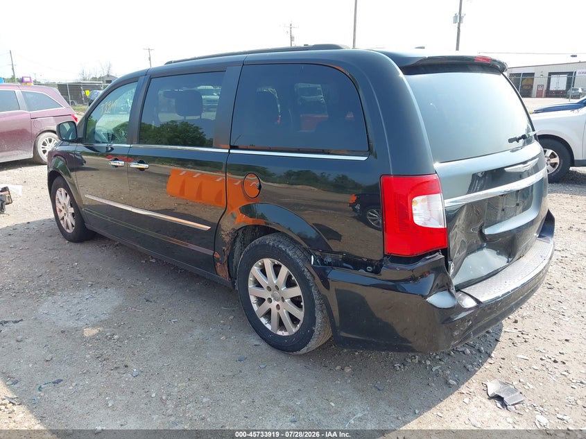 Vin: 2c4rc1cg9cr413705, lot: 46232618, chrysler town & country touring-l 20123