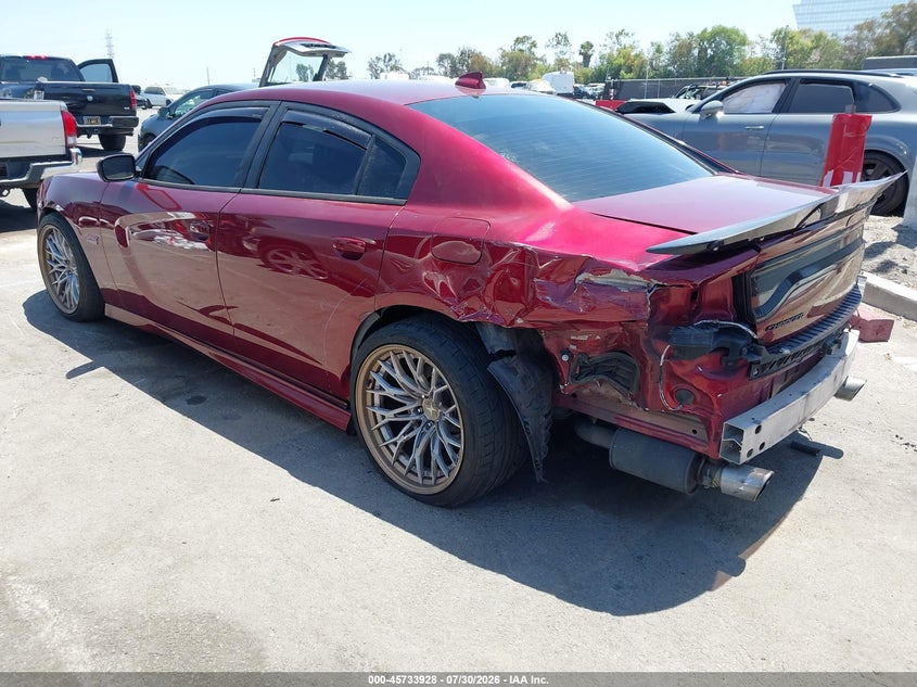 Vin: 2c3cdxgj7jh314903, lot: 46232627, dodge charger r/t scat pack rwd 20183
