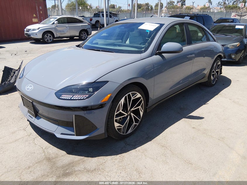 Vin: kmhm34aa8pa049003, lot: 46232648, hyundai ioniq 6 sel 20232