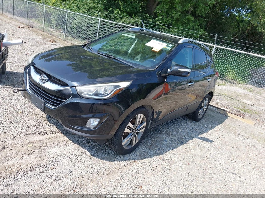 Vin: km8ju3agxfu091829, lot: 46232650, hyundai tucson limited 20152