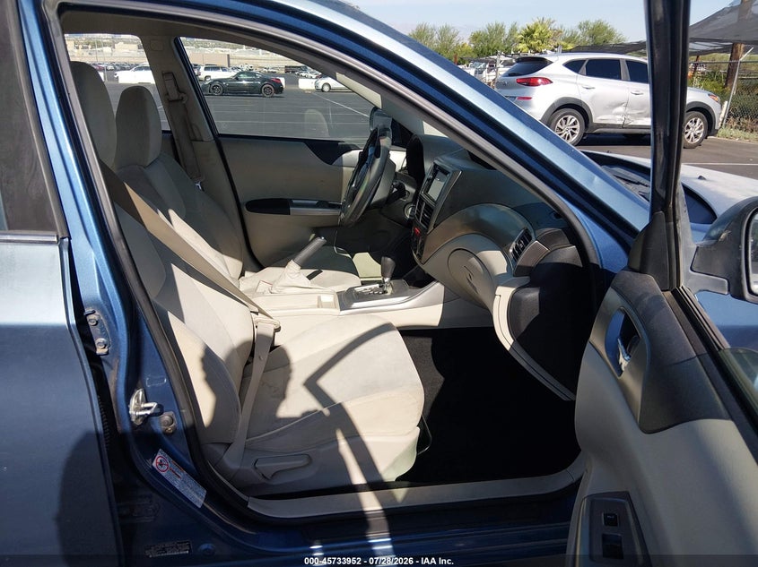 2010 SUBARU IMPREZA SEDAN 2.5L H-4 VVT, 170HP