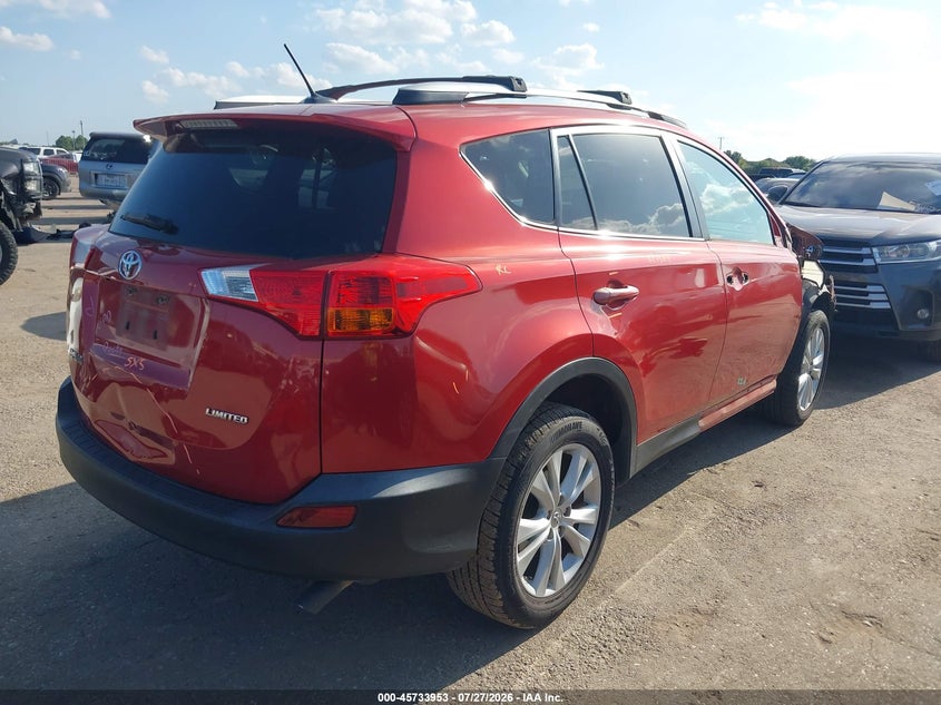 Vin: 2t3yfrev0ew090523, lot: 46232652, toyota rav4 limited 20144