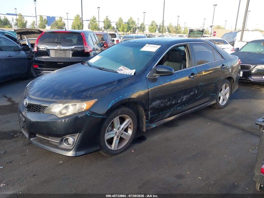 Vin: 4t1bf1fkxcu057708, lot: 46232663, toyota camry se 20122