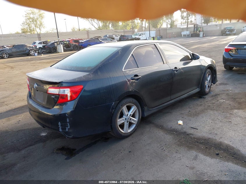 Vin: 4t1bf1fkxcu057708, lot: 46232663, toyota camry se 20124