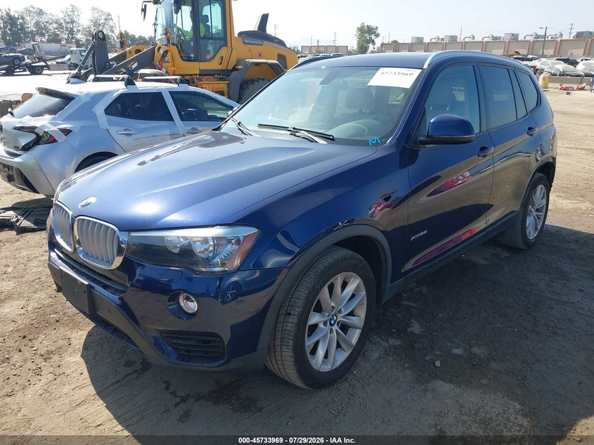 Vin: 5uxwx9c5xf0d48304, lot: 46232668, bmw x3 xdrive28i 20152