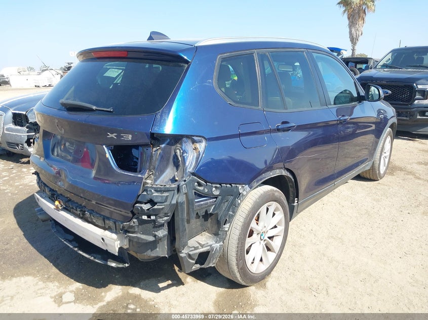 Vin: 5uxwx9c5xf0d48304, lot: 46232668, bmw x3 xdrive28i 20154