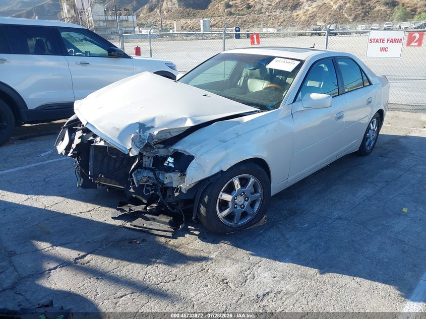 2005 Cadillac CTS, Left Front, IAAI, VIN 1G6DP567750161566 — photo 2