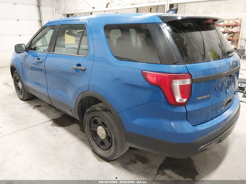 Vin: 1fm5k8ar5hge15860, lot: 46232691, ford utility police interceptor 20173