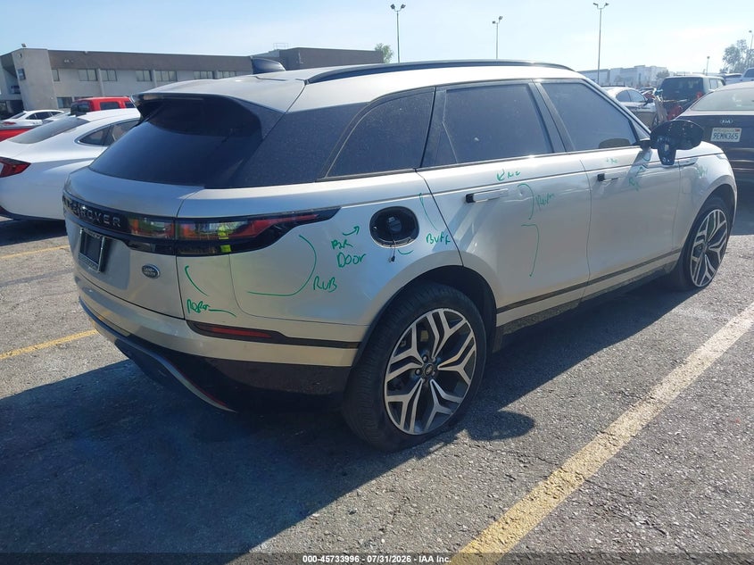 Vin: salyk2ex5la270749, lot: 46232695, land rover range rover velar p250 r-dynamic s 20204