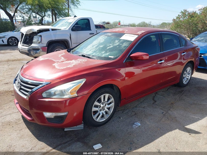 2014 Nissan Altima, Удар спереду, IAAI, VIN 1N4AL3AP5EN234885 — фото 2