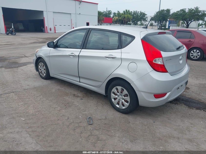 Vin: kmhct5ae0fu230517, lot: 46232718, hyundai accent gs 20153