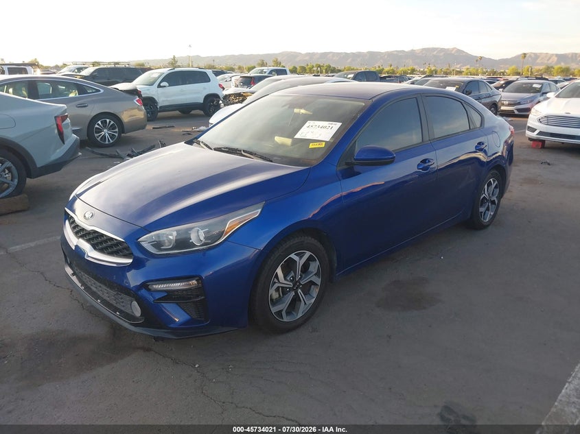 Vin: 3kpf24ad5me294599, lot: 46232720, kia forte lxs 20212