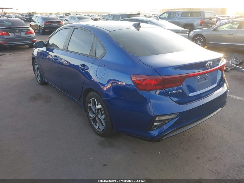 Vin: 3kpf24ad5me294599, lot: 46232720, kia forte lxs 20213