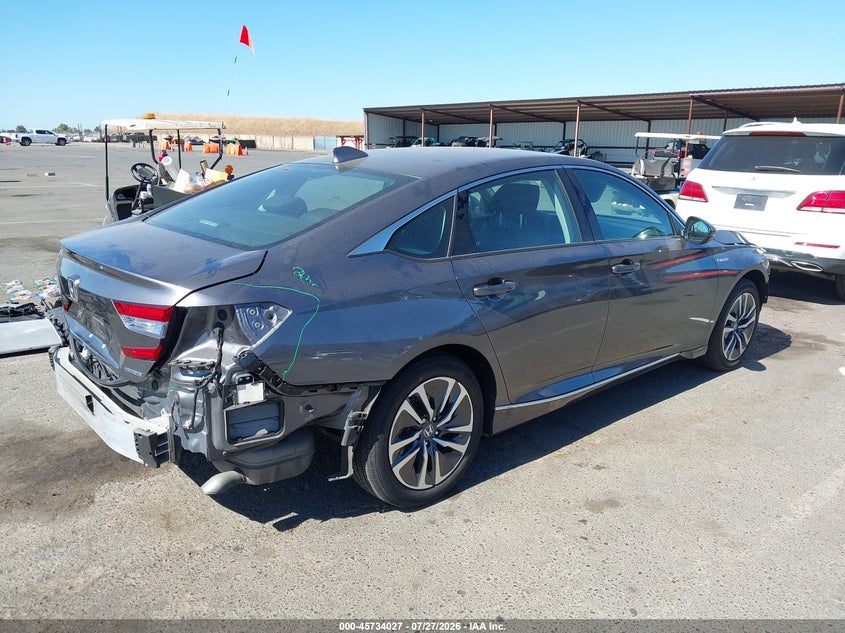 Vin: 1hgcv3f58la010858, lot: 46232726, honda accord hybrid ex-l 20204