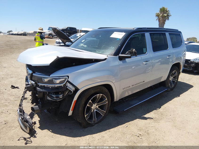 Vin: 1c4sjvej4ns111652, lot: 46232730, jeep grand wagoneer series i 4x4 20222