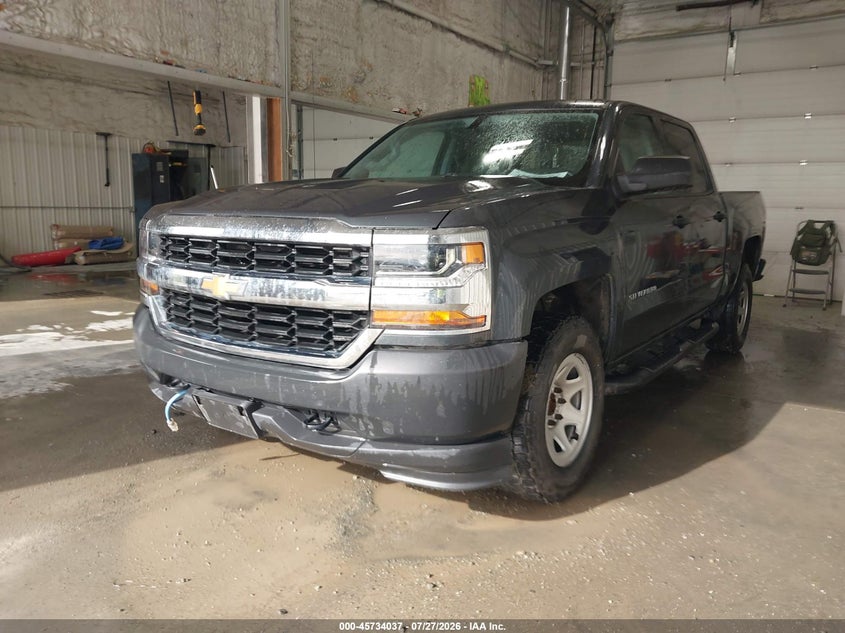 Vin: 3gcuknec1jg335177, lot: 46232736, chevrolet silverado 1500 wt 20182