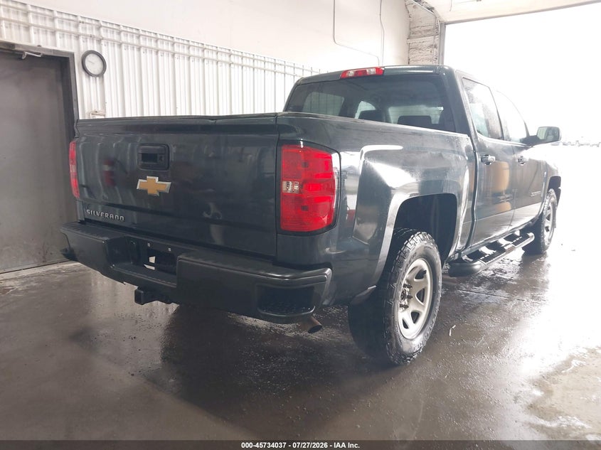 Vin: 3gcuknec1jg335177, lot: 46232736, chevrolet silverado 1500 wt 20184
