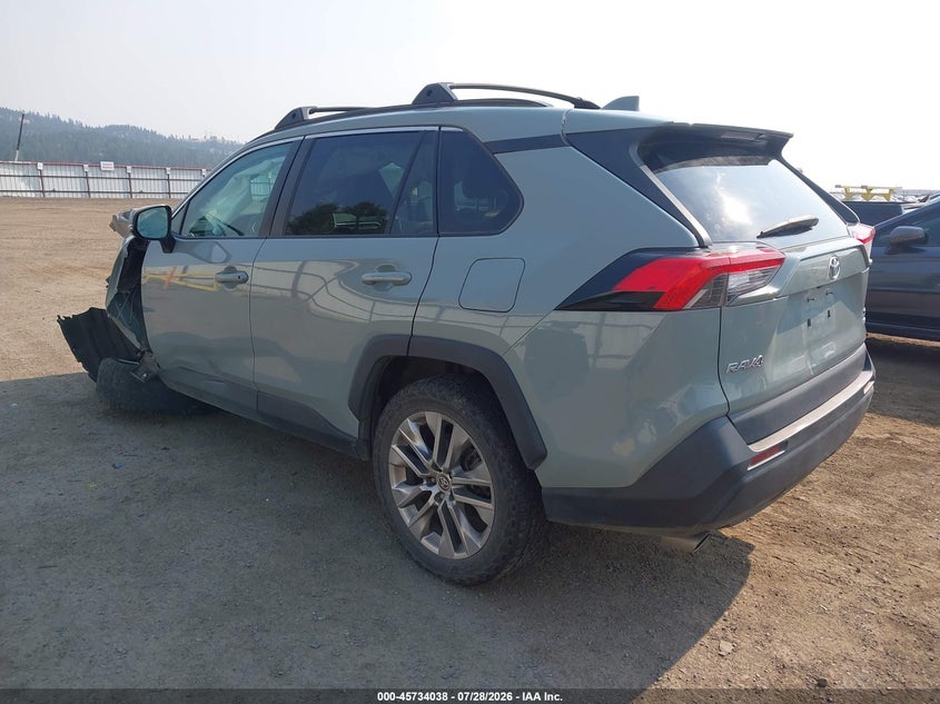 Vin: 2t3a1rfv6nw249222, lot: 46232737, toyota rav4 xle premium 20223
